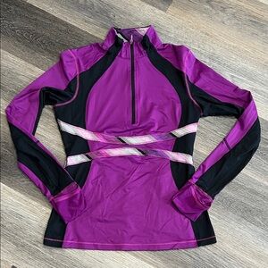 (23) Lululemon Run Hills Half zip
